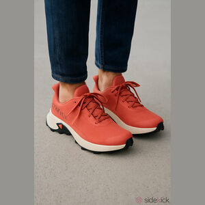 Salomon Alphacross 3 Mens Trail Running Shoes Pink Red 8.5